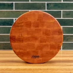 Scotsman Cherry End Grain Round Butcher Block -Laurel Mercantile Store NewWoodProducts Cherry June14 2024 183 793f1225 8e0b 470c bf80 1b9ef689f0ef