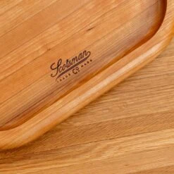 Scotsman Cherry Carving Block with Raised Edge 25 Scotsman Cherry Carving Block with Raised Edge -Laurel Mercantile Store NewWoodProducts Cherry June14 2024 198