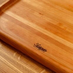 Scotsman Cherry Carving Block with Raised Edge 36 Scotsman Cherry Carving Block with Raised Edge -Laurel Mercantile Store NewWoodProducts Cherry June14 2024 213