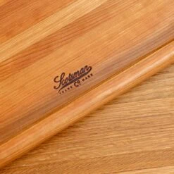 Scotsman Cherry Carving Block with Raised Edge 37 Scotsman Cherry Carving Block with Raised Edge -Laurel Mercantile Store NewWoodProducts Cherry June14 2024 214