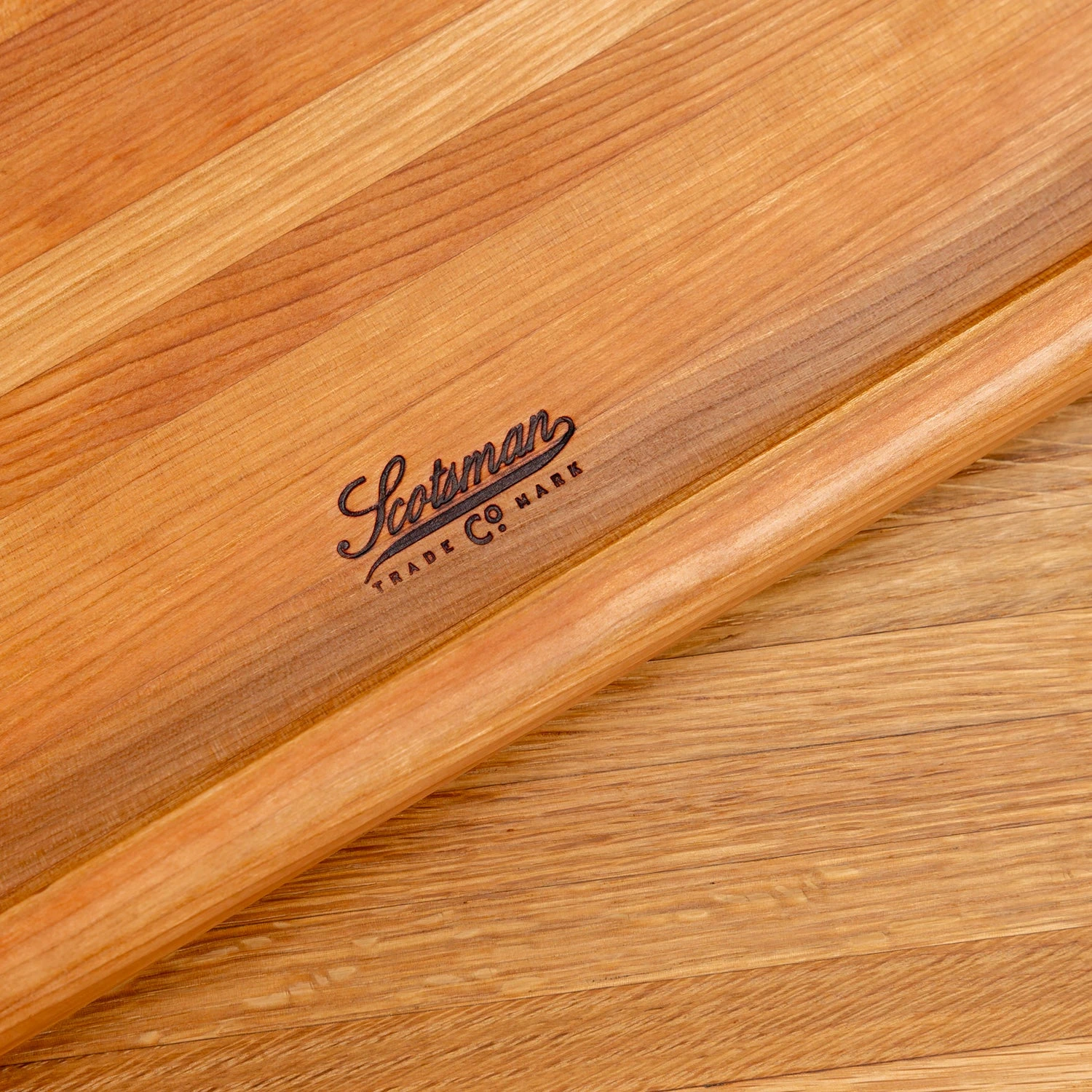 Scotsman Cherry Carving Block with Raised Edge 19 Scotsman Cherry Carving Block with Raised Edge - Image 17