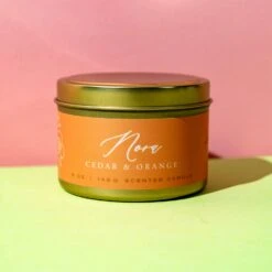 Nora 5 Oz. Cedar and Orange Scented Candle