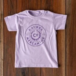 Laurel Mercantile Co. Orchid Wreath Youth T-Shirt