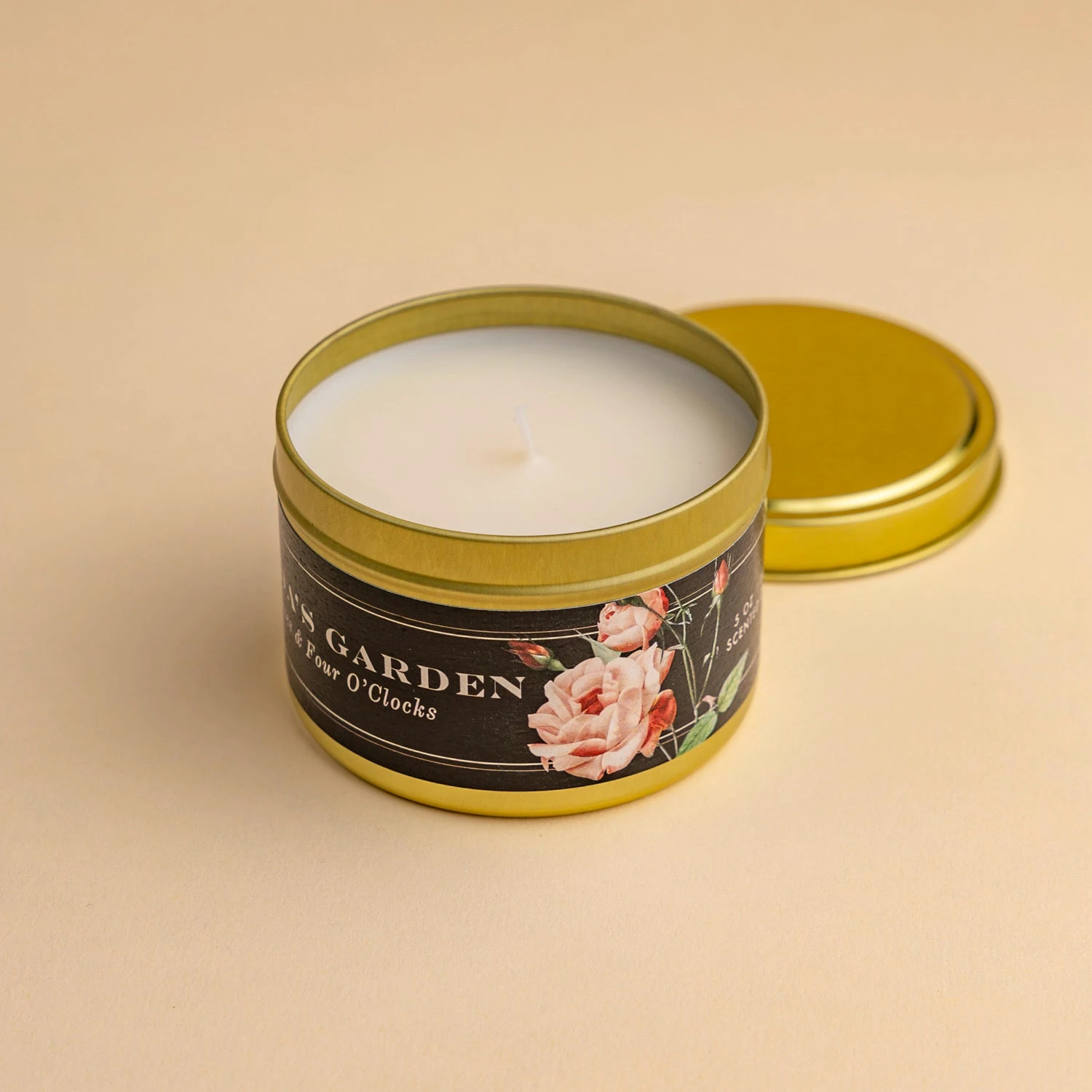 Ouida's Garden 5 Oz. Scented Candle - Heirloom Rose & Sandalwood 5 Ouida's Garden 5 Oz. Scented Candle - Heirloom Rose & Sandalwood - Image 3