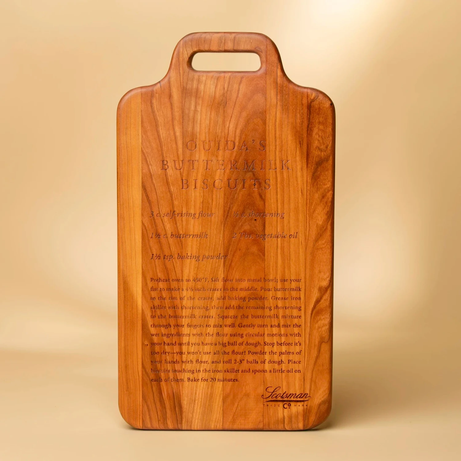 Ouida's Buttermilk Biscuits Recipe Board 3 Ouida's Buttermilk Biscuits Recipe Board