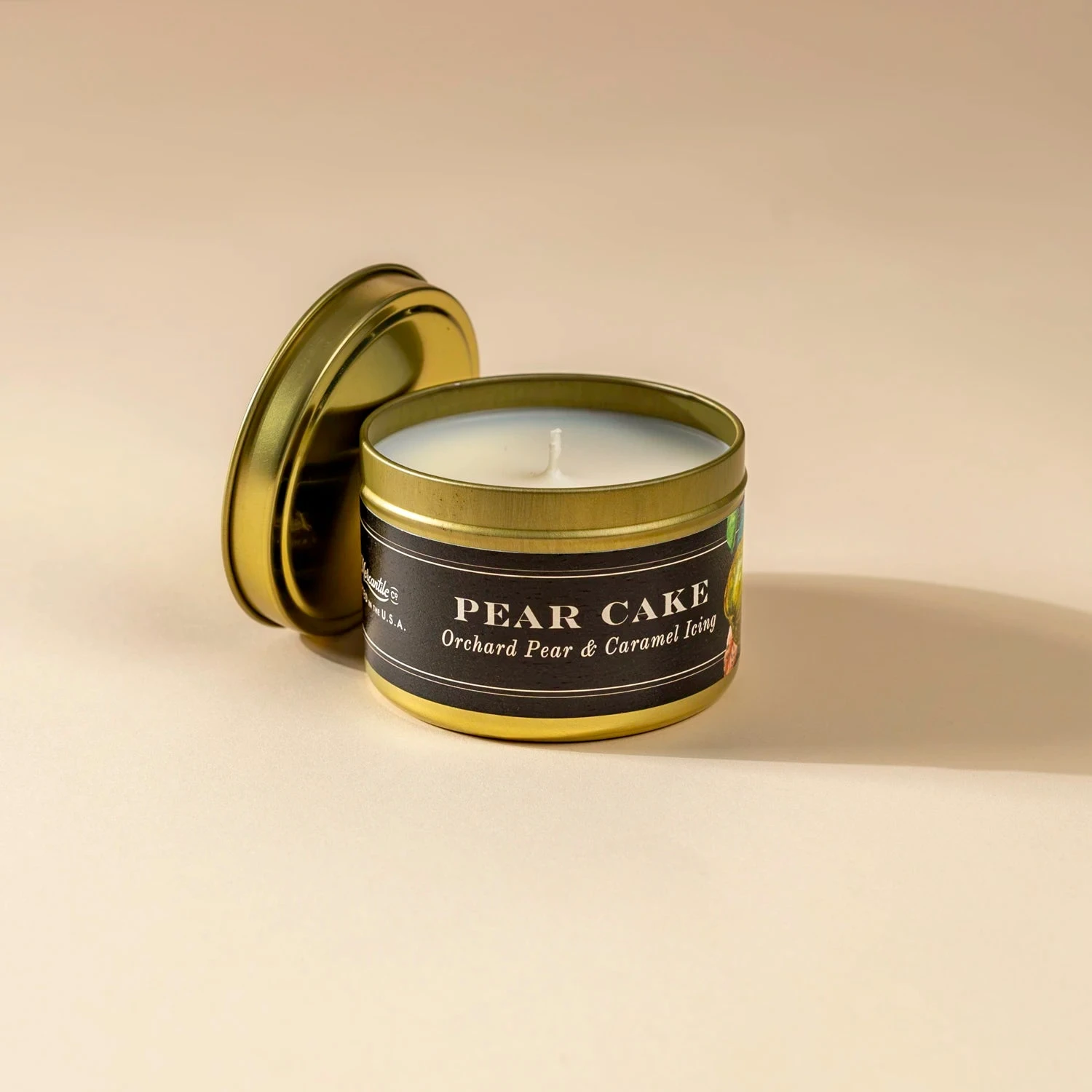 Pear Cake Artisan Scented Candle - 5 oz. Orchard Pear & Caramel Icing 4 Pear Cake Artisan Scented Candle - 5 oz. Orchard Pear & Caramel Icing - Image 2