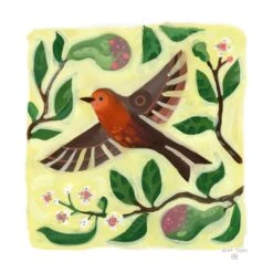 Adam Trest Songbird Symphony | Pear Robin Print