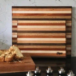Striped Classic Butcher Block -Laurel Mercantile Store PhotoDec292022 75115PM
