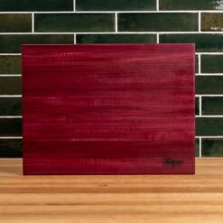 Scotsman Co. Purple Heart Butcher Block - 12" x 16" -Laurel Mercantile Store Puple Heart Butcher Block 00007