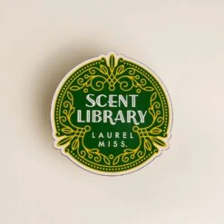 Scent Library Seal Magnet - 2.8" x 3" Decorative Accessory