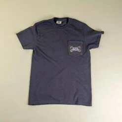 Scent Library Seal T-Shirt in Graphite Comfort Colors Apparel -Laurel Mercantile Store Scent Library Seal Tshirt Graphite 00001