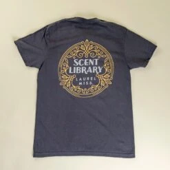 Scent Library Seal T-Shirt in Graphite Comfort Colors Apparel