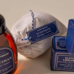 Scotsman Bath Salt Bag: Black Pepper & Mandarin Scent 8 Scotsman Bath Salt Bag: Black Pepper & Mandarin Scent -Laurel Mercantile Store Scotsman Bath Soak