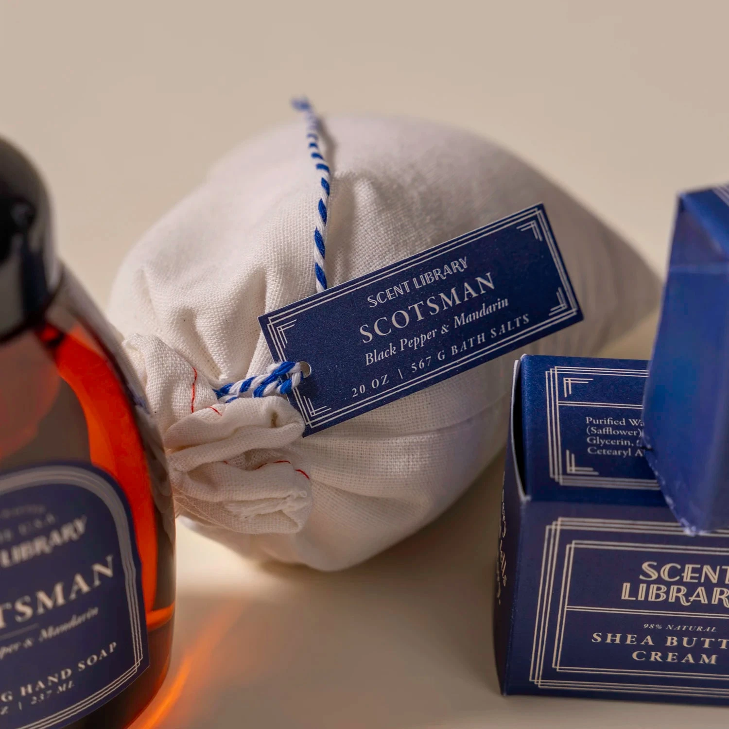 Scotsman Bath Salt Bag: Black Pepper & Mandarin Scent 5 Scotsman Bath Salt Bag: Black Pepper & Mandarin Scent - Image 3