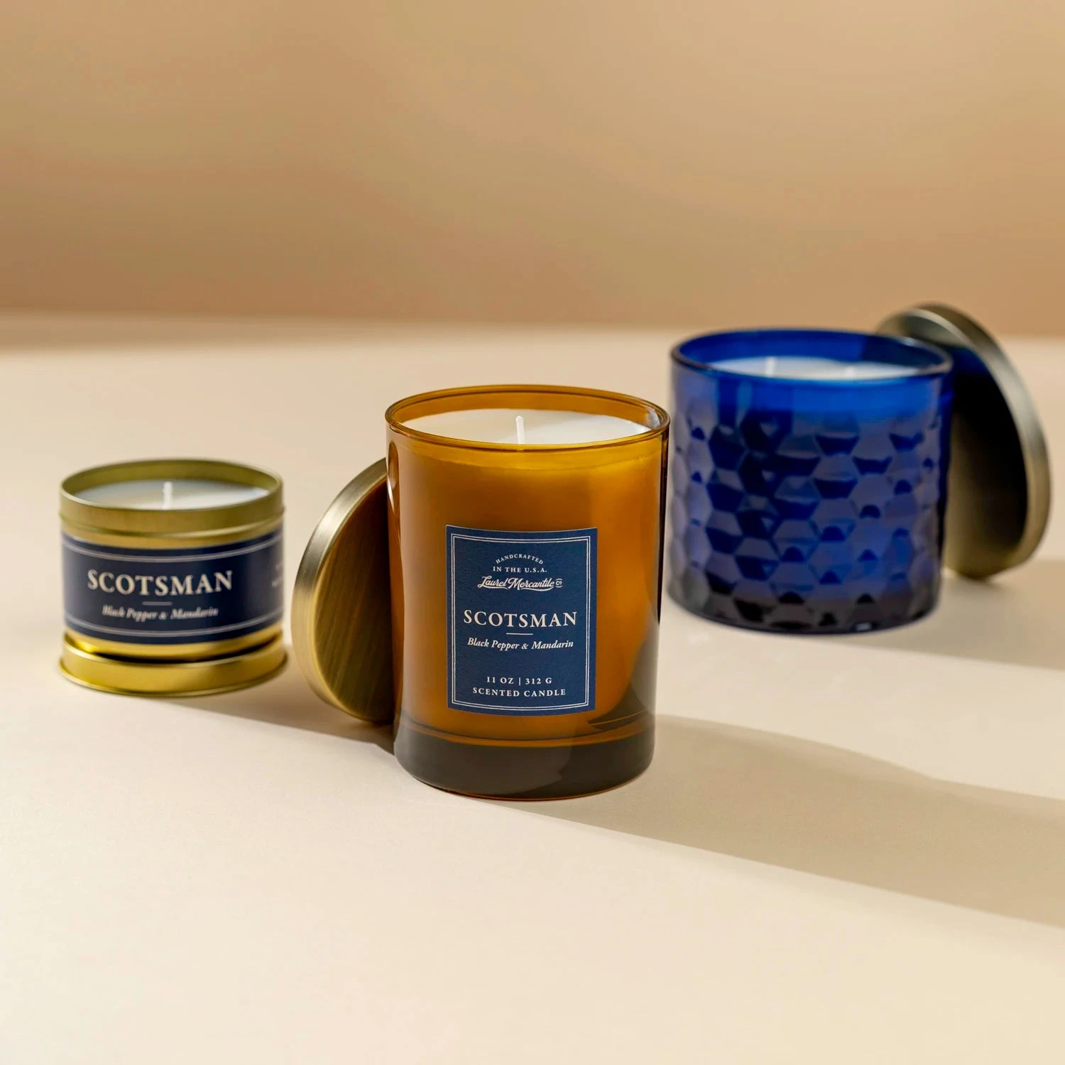 Scotsman Candle: Black Pepper & Mandarin (11 oz) 7 Scotsman Candle: Black Pepper & Mandarin (11 oz) - Image 5