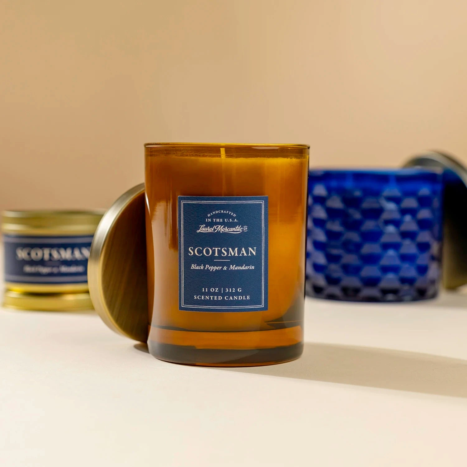 Scotsman Candle: Black Pepper & Mandarin (11 oz) 4 Scotsman Candle: Black Pepper & Mandarin (11 oz) - Image 2