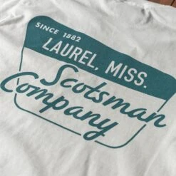 Scotsman Co. Camp T-Shirt - 100% Cotton Comfort Colors -Laurel Mercantile Store Scotsman Co Camp Tshirt 00006