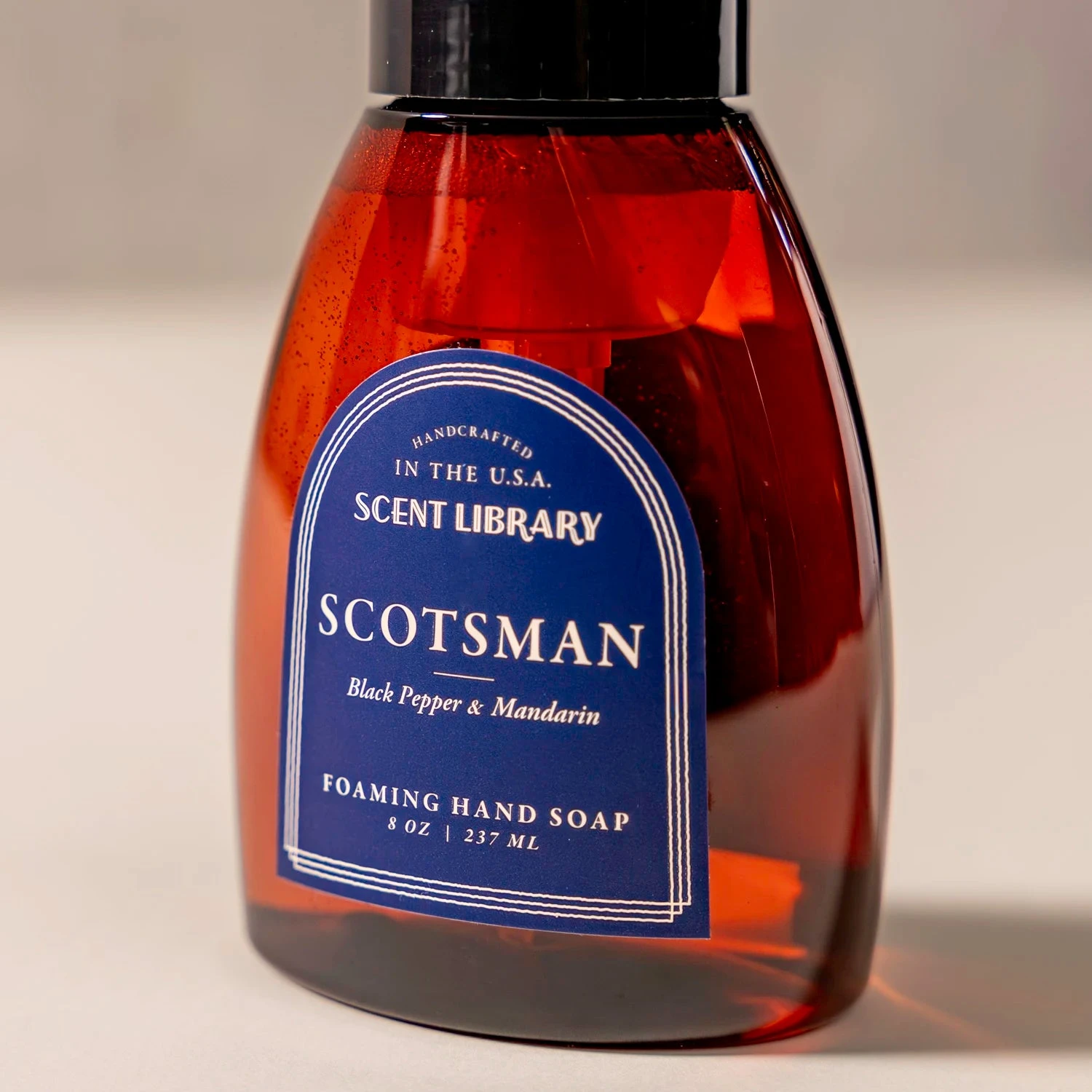 Scotsman Foaming Hand Soap - Black Pepper & Mandarin 6 Scotsman Foaming Hand Soap - Black Pepper & Mandarin - Image 4