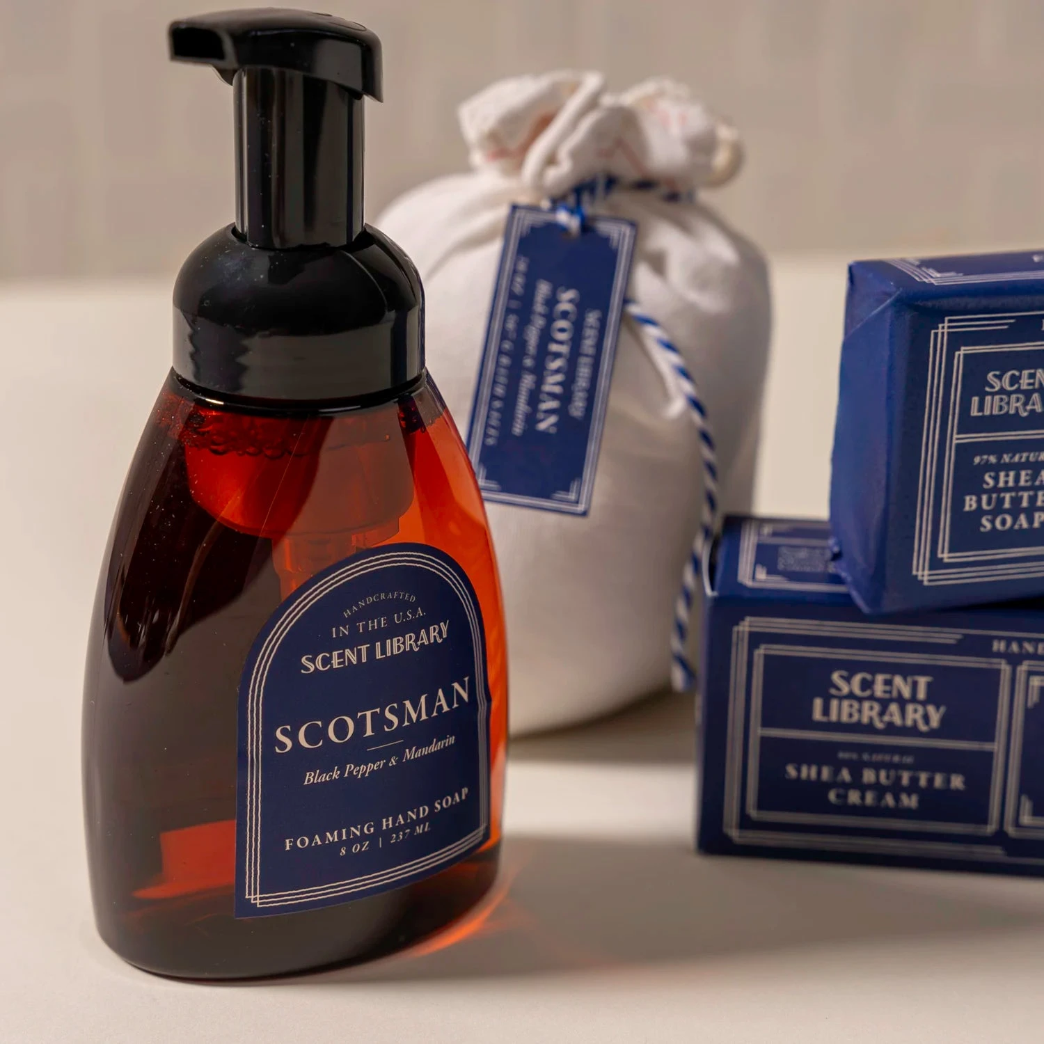 Scotsman Foaming Hand Soap - Black Pepper & Mandarin 4 Scotsman Foaming Hand Soap - Black Pepper & Mandarin - Image 2