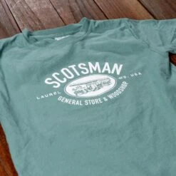 Scotsman General Store & Woodshop Youth T-Shirt -Laurel Mercantile Store Scotsman General Store and Woodshop Youth Tshirt 00002