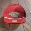 Scotsman Woodshop Crimson Cap - Official Laurel MS Snapback -Laurel Mercantile Store Scotsman Woodshop Crimson Cap 00002
