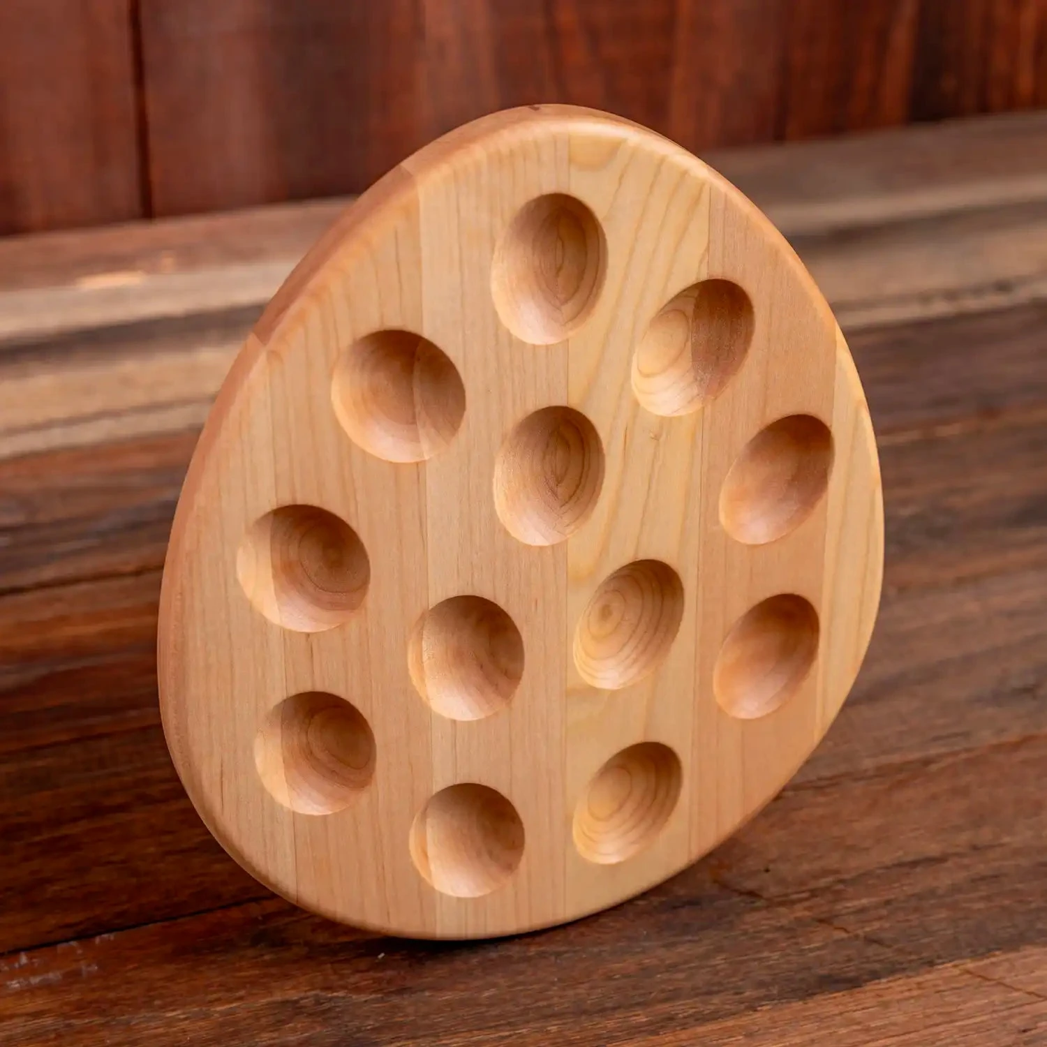 Maple Deviled Egg Tray | 12 Egg 5 Maple Deviled Egg Tray | 12 Egg - Image 3
