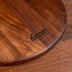 Walnut Deviled Egg Tray - 12 Slot Solid Wood Reversible Serving Platter -Laurel Mercantile Store ScotsmanCo Deviled Egg Tray Walnut Maple Wood kitchenware home kitchen 00032