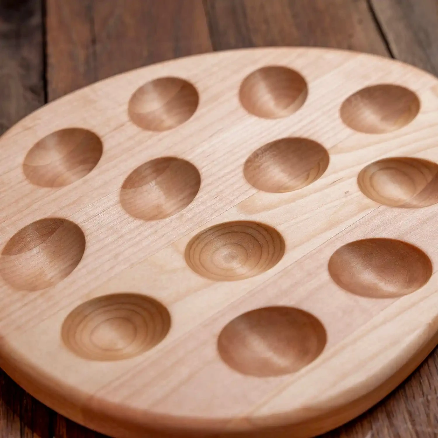 Maple Deviled Egg Tray | 12 Egg 4 Maple Deviled Egg Tray | 12 Egg - Image 2