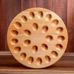 Maple Deviled Egg Tray | 24 Egg