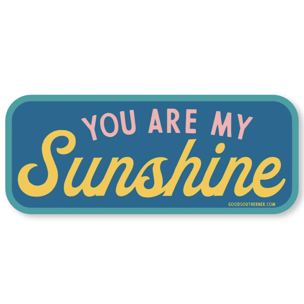 You Are My Sunshine Vinyl Sticker - Inspiring Decal for Laptops & Water Bottles 3 You Are My Sunshine Vinyl Sticker - Inspiring Decal for Laptops & Water Bottles