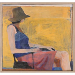 Seated Figure Canvas