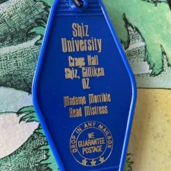 Shiz University Vintage Motel Key Fob