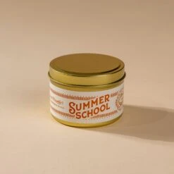 Summer School 5 oz. Poolside Pineapple & Coconut Water Scented Candle