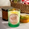 Pineapple & Coconut Scented Summer School Candle - 11 oz Tropical Jar -Laurel Mercantile Store Summer School Candles 00002