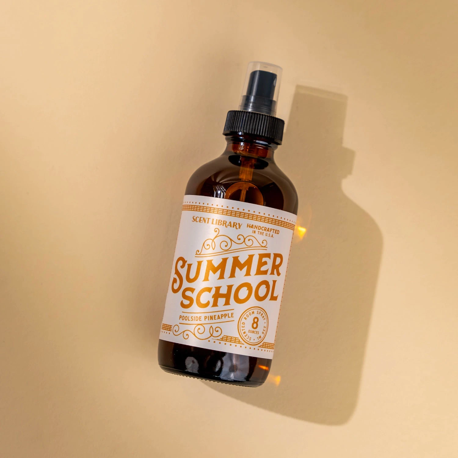 Pineapple Summer School Room Spray - 8 oz Glass Mist Bottle 4 Pineapple Summer School Room Spray - 8 oz Glass Mist Bottle - Image 2