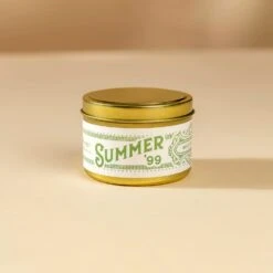 White Tea Scented Candle - Summer '99 Handcrafted 5 oz Fragrance