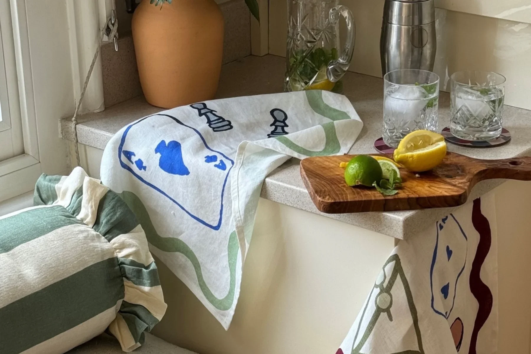 Laurel Mercantile Store -Laurel Mercantile Store Tea Towels