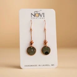 Novi Jewelry The Bonnet Earrings: Handcrafted Upcycled Copper