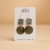 Novi Jewelry The Dormer Earrings - Handcrafted Upcycled Copper Jewelry -Laurel Mercantile Store The Dormer Earrings 00002