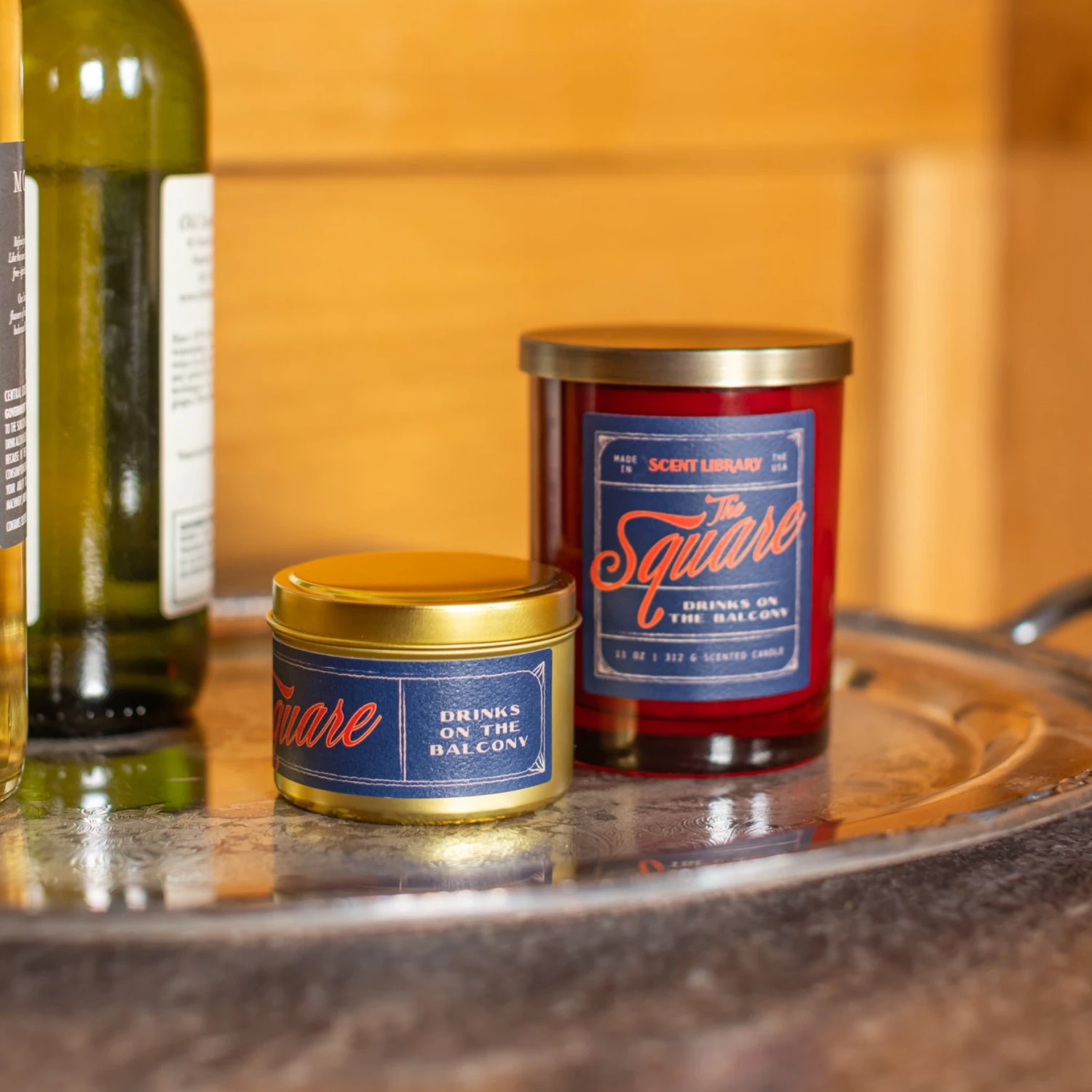 The Square 5 oz. Scented Candle | Hand-Poured in Laurel, Mississippi 4 The Square 5 oz. Scented Candle | Hand-Poured in Laurel, Mississippi - Image 2