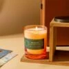 The Old City Candle - Spanish Moss & Salty Air 11 oz Scented Candle -Laurel Mercantile Store Travel Old City 11 ounce candle 00001