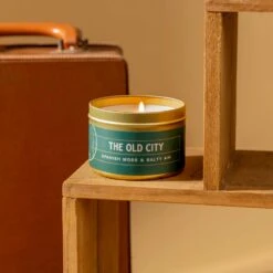 The Old City Artisanal Scented Candle - Spanish Moss & Salty Air