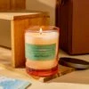 Salt Water & Coconut Scented Coastal Travel Candle - Portside