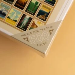 True South Wilderness & Wonder 500-Piece Jigsaw Puzzle -Laurel Mercantile Store True South Wilderness and Wonder 00004
