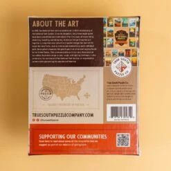 True South Wilderness & Wonder 500-Piece Jigsaw Puzzle -Laurel Mercantile Store True South Wilderness and Wonder 00005