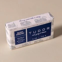 Tudor Bar Soap - Earl Grey + Lemon Architecture Collection 12 Tudor Bar Soap - Earl Grey + Lemon Architecture Collection -Laurel Mercantile Store Tudor Bar Soap 00003