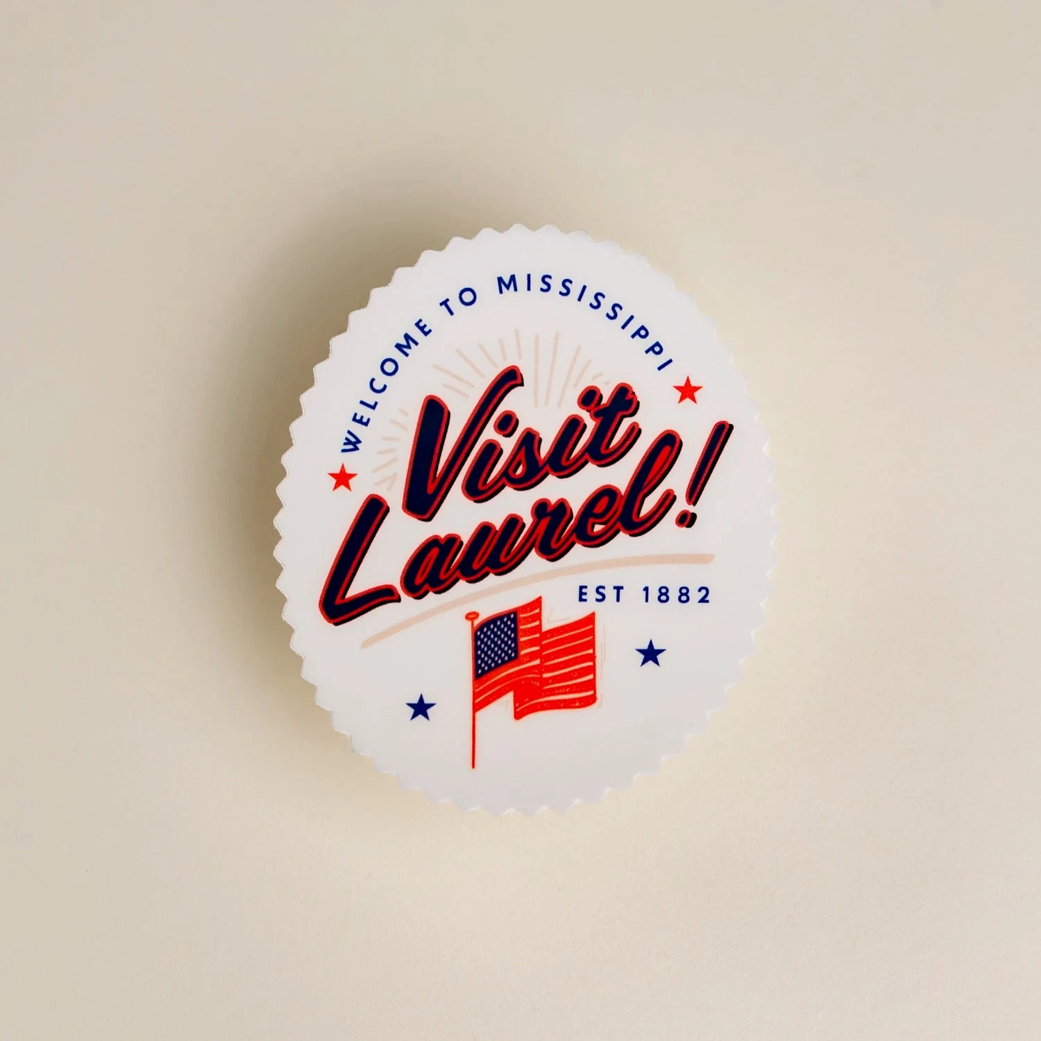 Visit Laurel Mississippi Die Cut Decal - Premium Travel Souvenir Sticker 3 Visit Laurel Mississippi Die Cut Decal - Premium Travel Souvenir Sticker