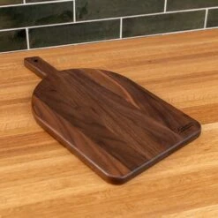 Scotsman Walnut Arched Cheese Board -Laurel Mercantile Store Walnut Arched Cheese Board Large 00003