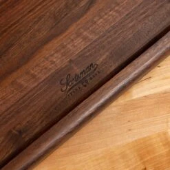 Scotsman Walnut Carving Block - Premium American Hardwood Serving Tray 19 Scotsman Walnut Carving Block - Premium American Hardwood Serving Tray -Laurel Mercantile Store Walnut Carving Block 00016