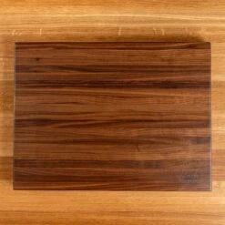 Scotsman Walnut Butcher Block: Premium American Hardwood Prep Station -Laurel Mercantile Store Walnut Eased Edge Butcher Block Large 00016